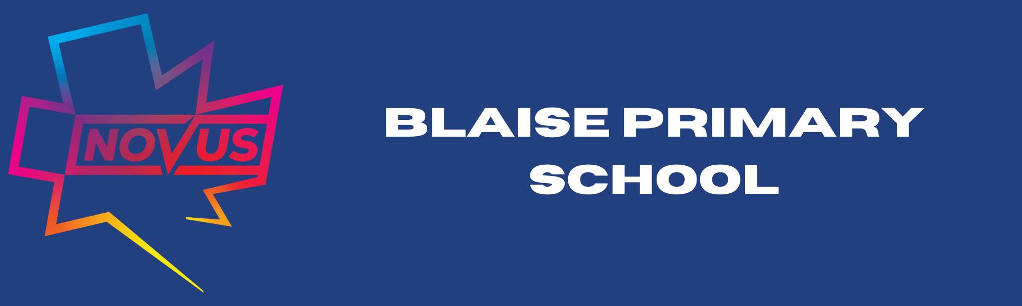 Blaise Primary School Banner