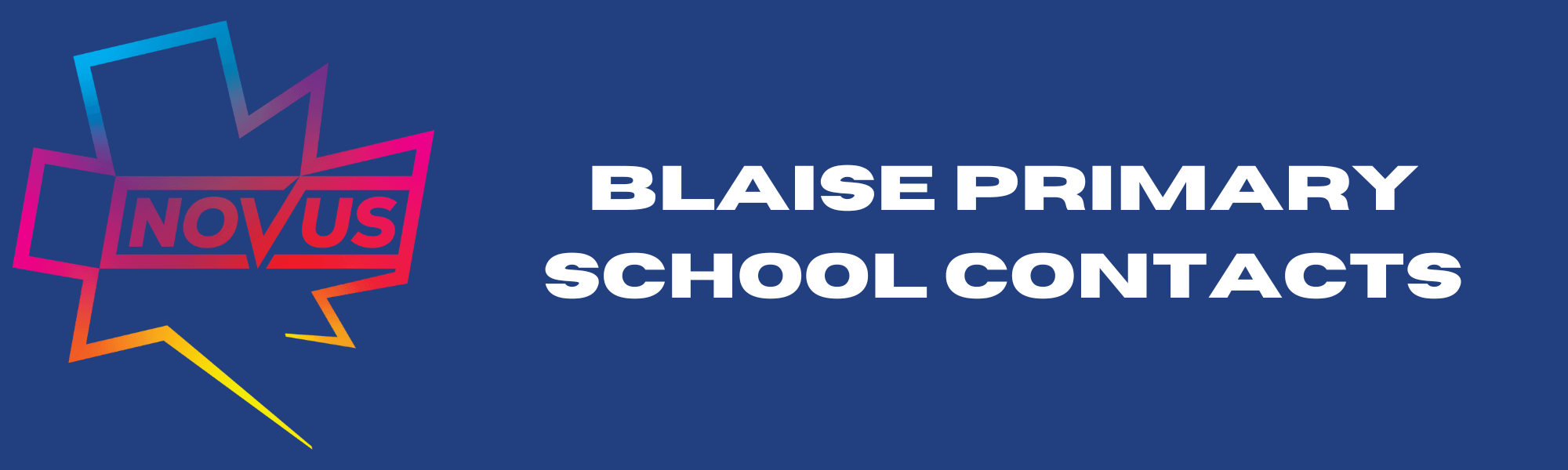 Blaise Primary School Contacts