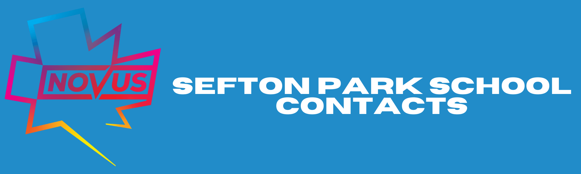 Sefton Park School Contacts