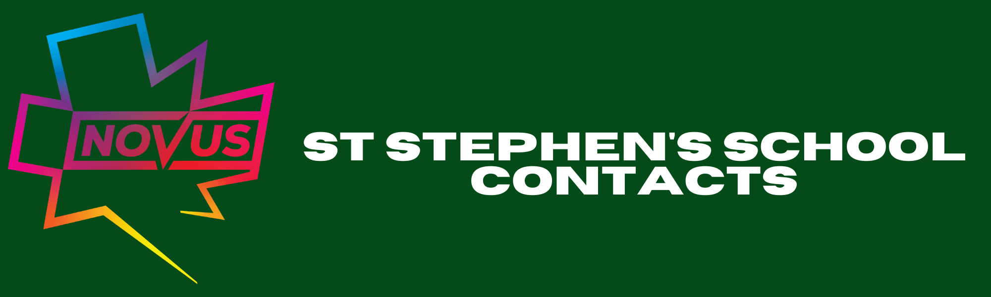 St Stephens School Contacts