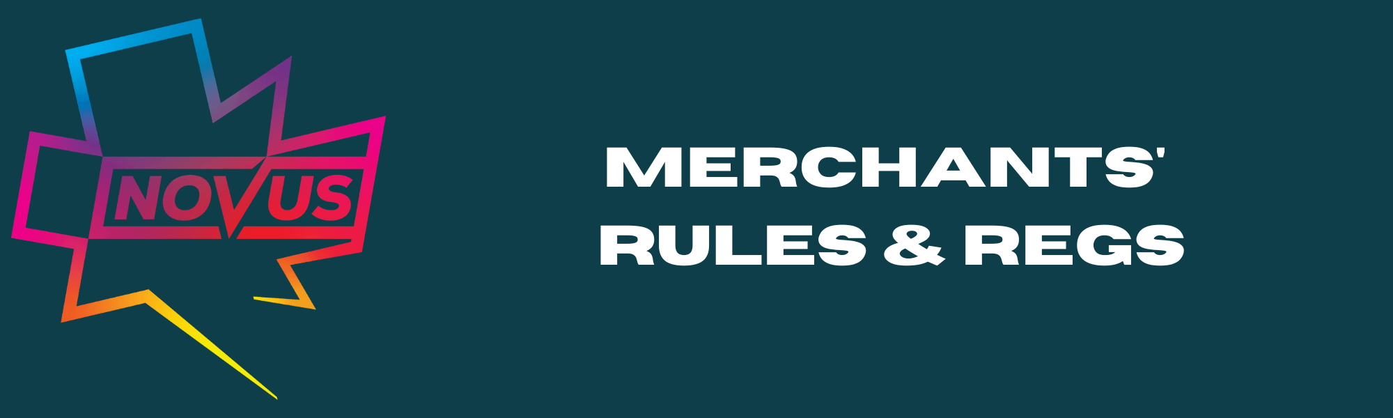 Merchants Rules and Regs