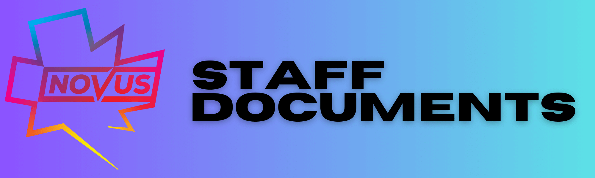 Novus Staff Documents